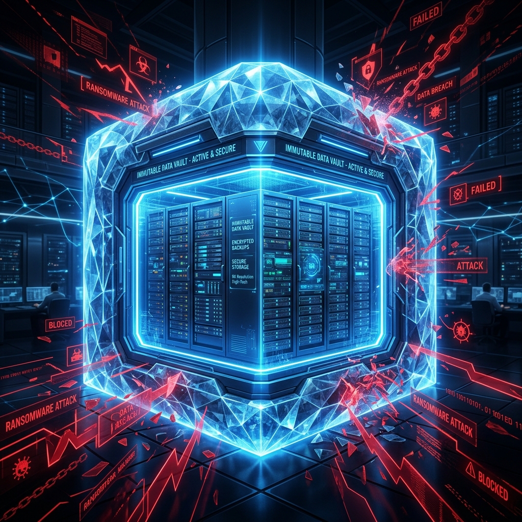 Immutable Backup (Değiştirilemez Yedekleme) Mimarisi
